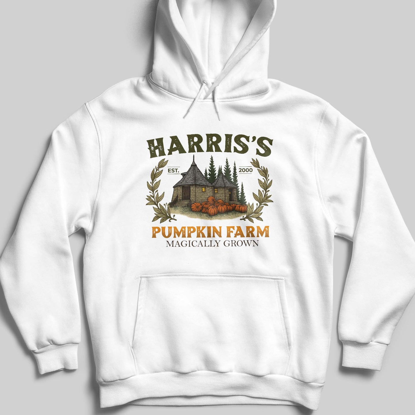 Magically Grown Pumpkin Farm, Pumpkins and Cabin