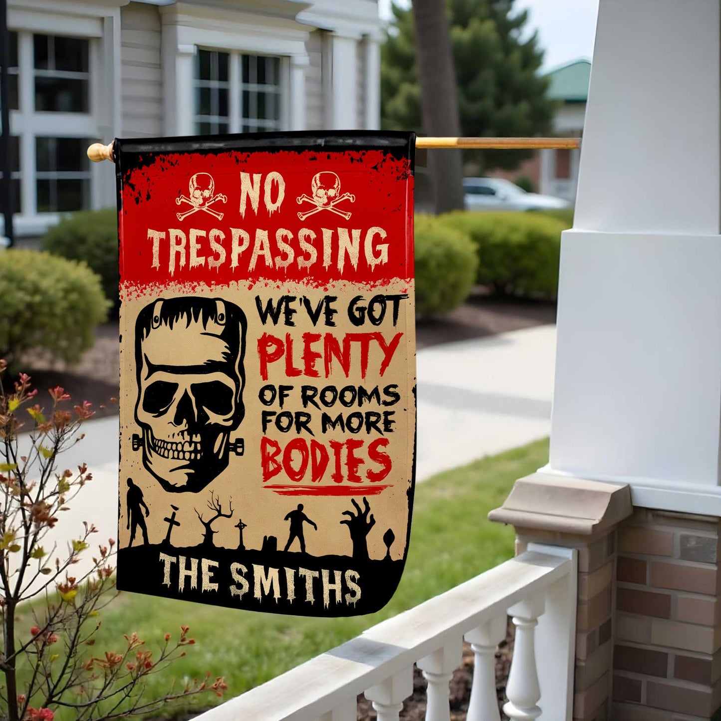 No Trespassing Plenty Of Rooms For More Bodies