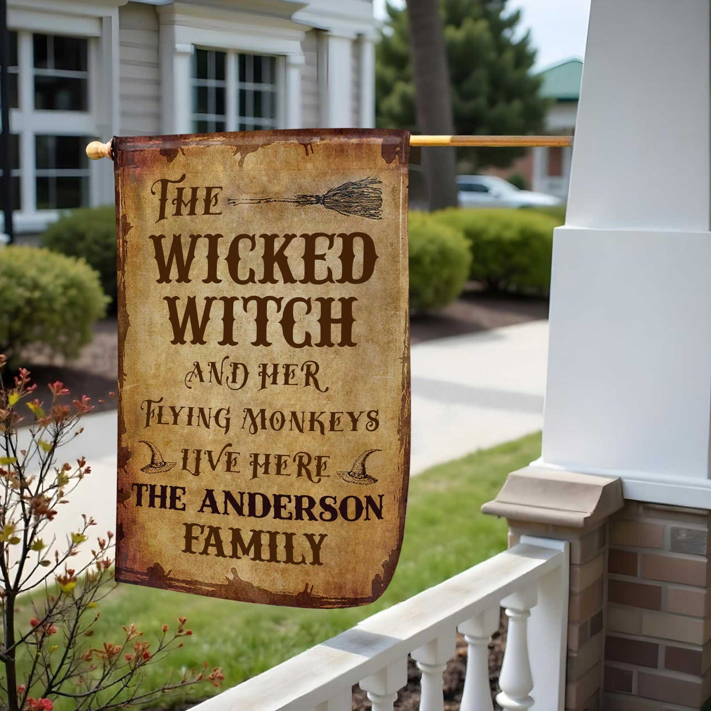 The Wicked Witch And Her Flying Monkeys Decor