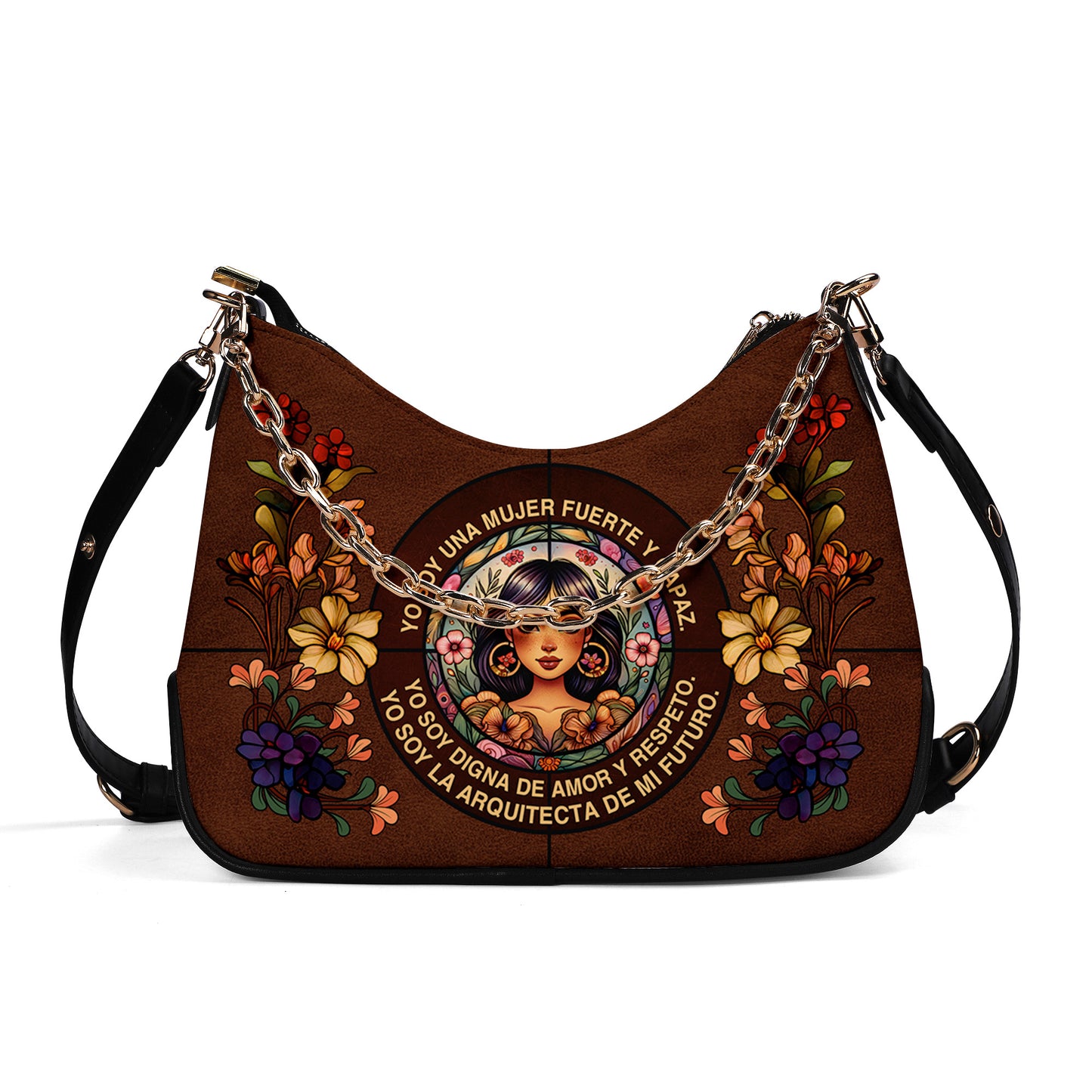 Yo Soy - Bolso bandolera con cadena personalizado - HG08CH