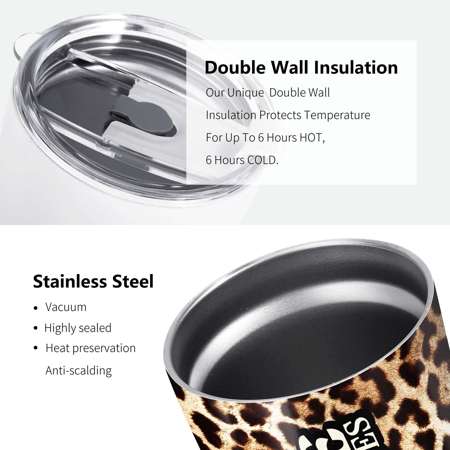 Pero no te pases - Vaso de acero inoxidable personalizado de 20 oz y 30 oz - HG18TB