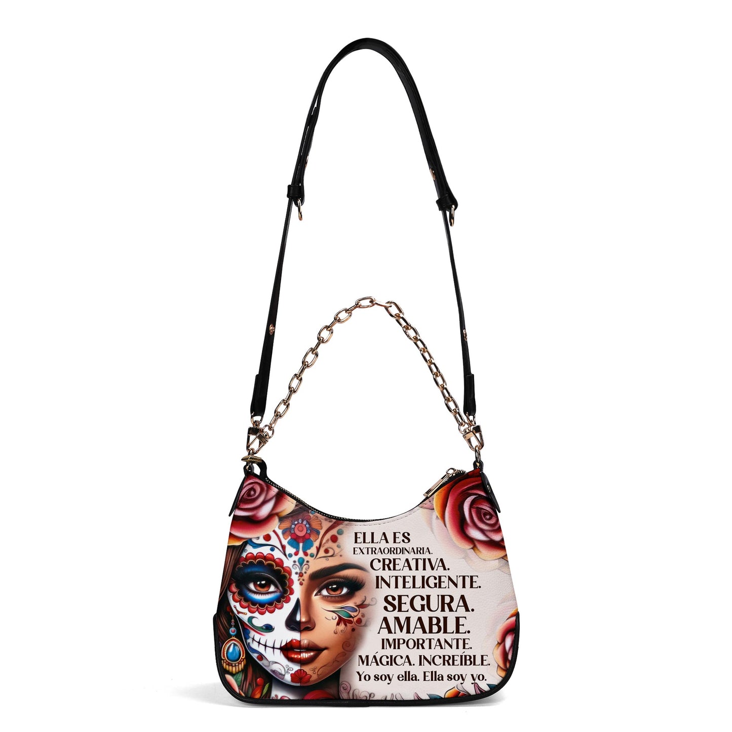 Ella Es - Sac à main bandoulière personnalisé avec chaîne - HG25CH