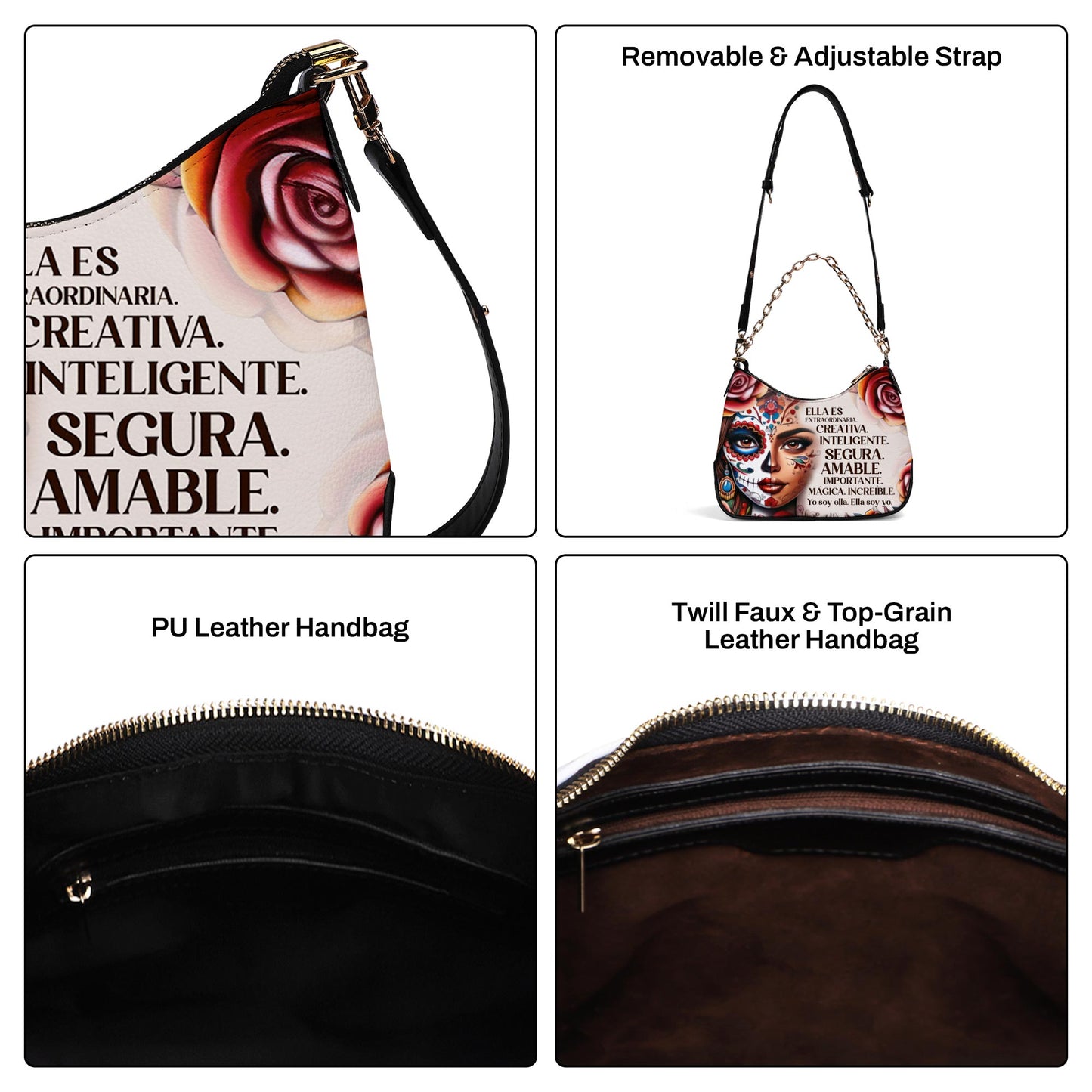 Ella Es - Sac à main bandoulière personnalisé avec chaîne - HG25CH