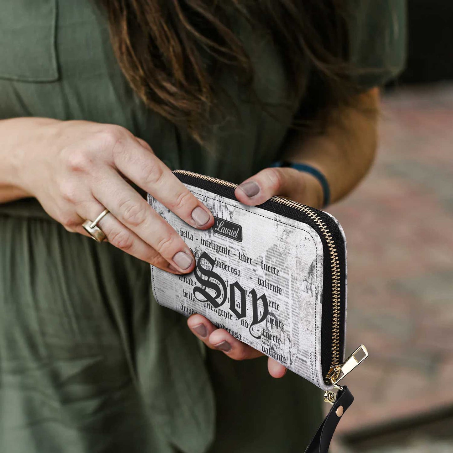 Soy - Cartera de piel para mujer - HG35WL