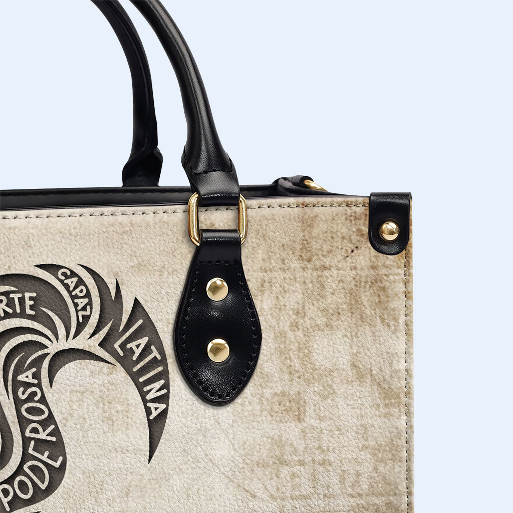 Bolso de mano de piel personalizado para chica latina - HG36