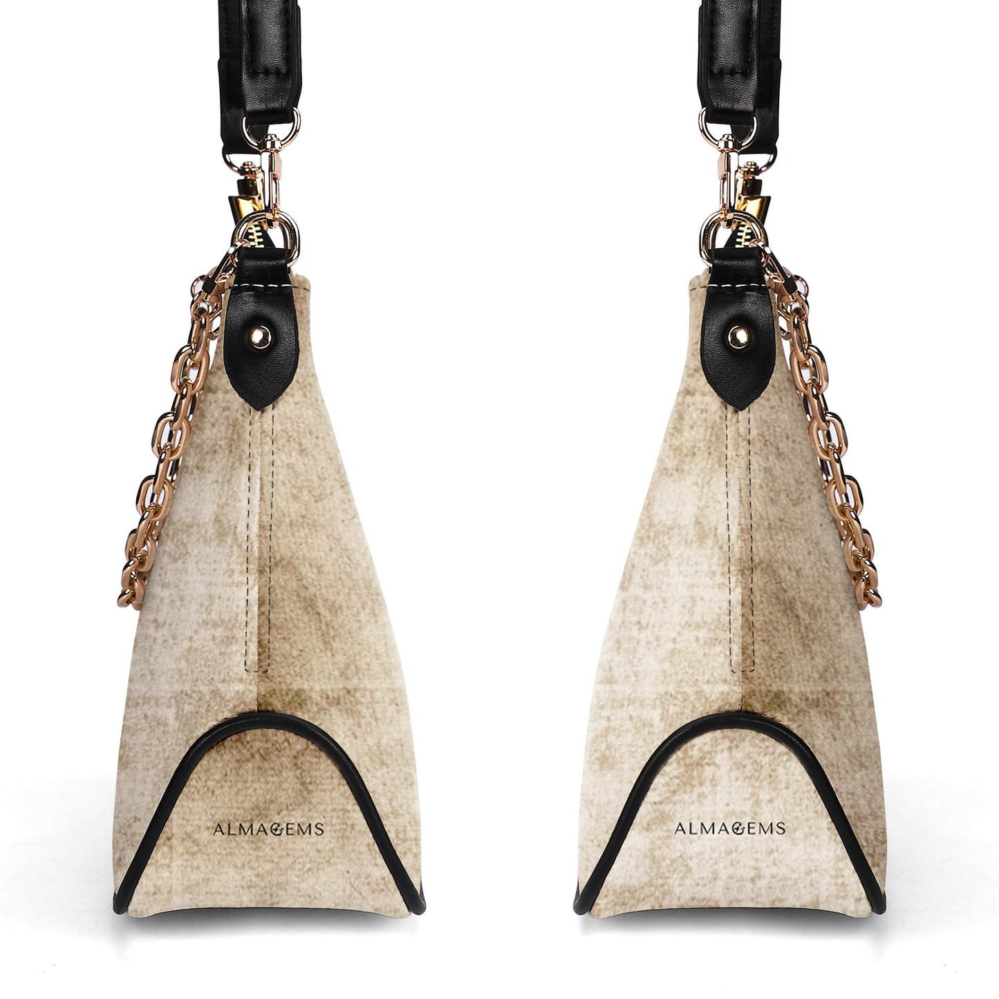 Bolso de mano con cadena personalizada para chica latina - HG36CH