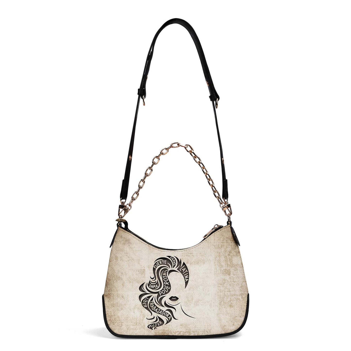 Bolso de mano con cadena personalizada para chica latina - HG36CH