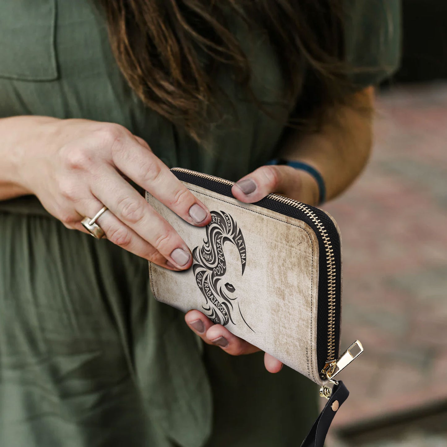 Chica Latina - Cartera de Piel Mujer - HG36WL