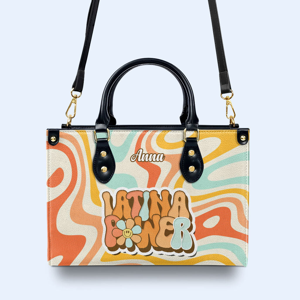 Pick Your Style - Mujer Fuerte - Personalized Custom Leather Handbag - HG55
