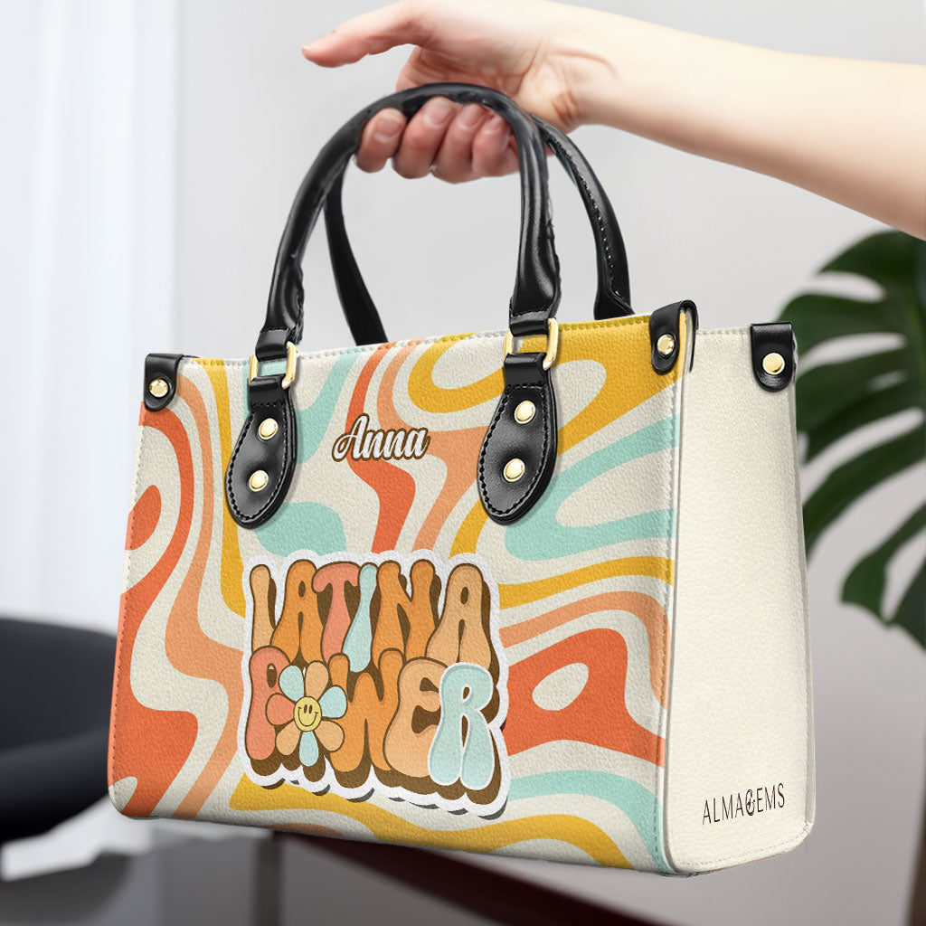 Pick Your Style - Mujer Fuerte - Personalized Custom Leather Handbag - HG55