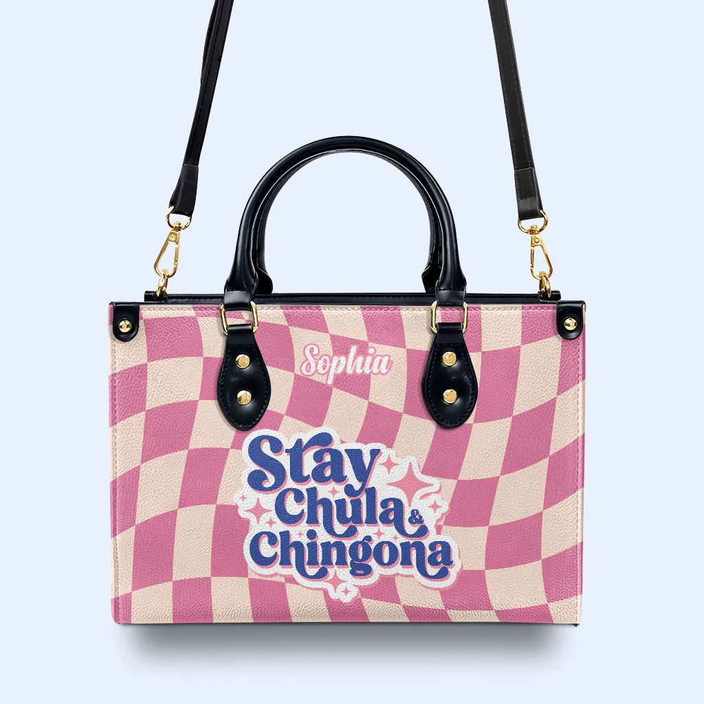 Choisissez votre style - Mujer Fuerte - Sac à main en cuir personnalisé - HG56