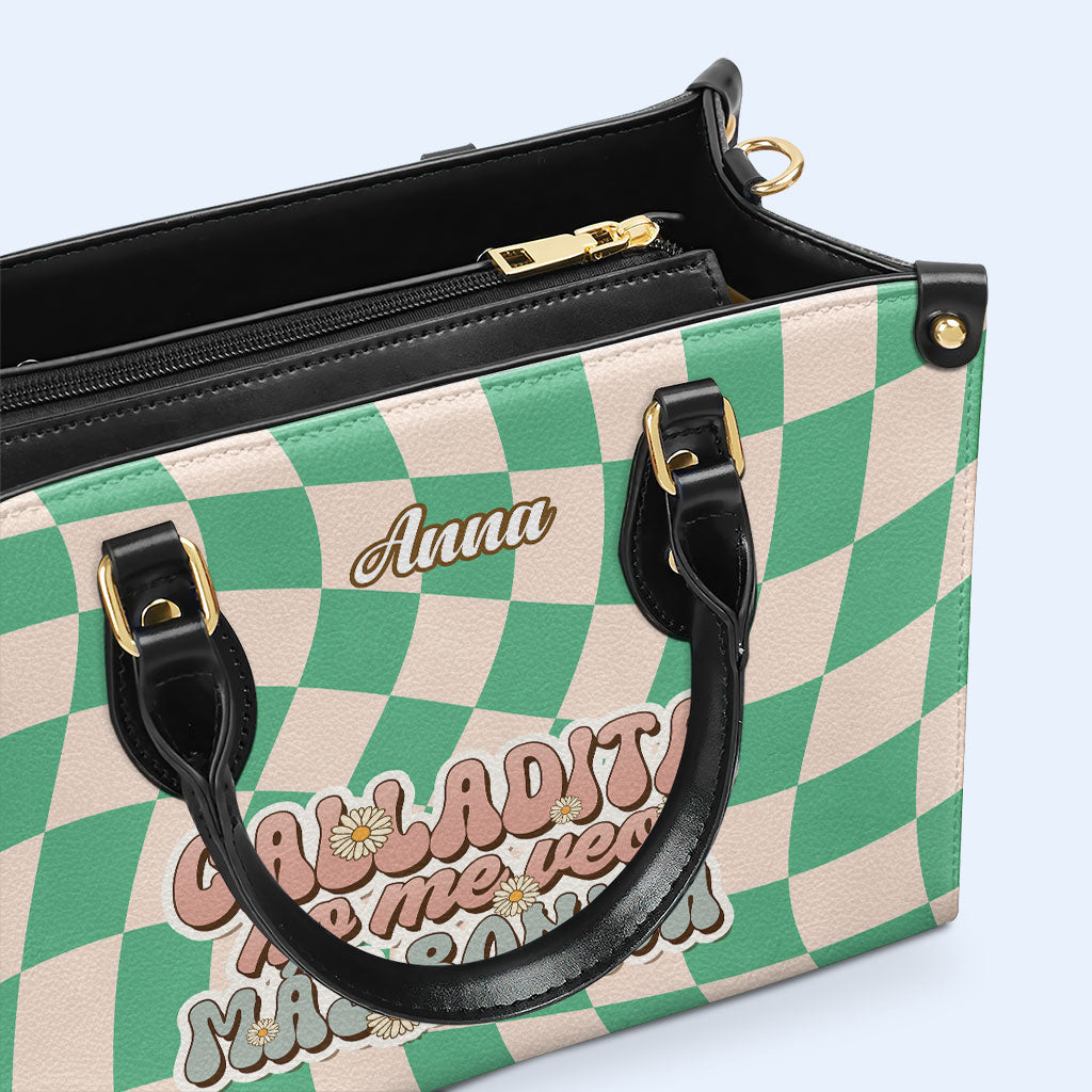 Elige tu estilo - Mujer Fuerte - Bolso de piel personalizado - HG57