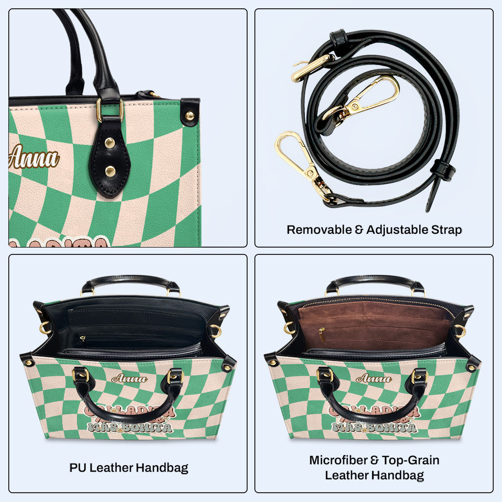 Elige tu estilo - Mujer Fuerte - Bolso de piel personalizado - HG57