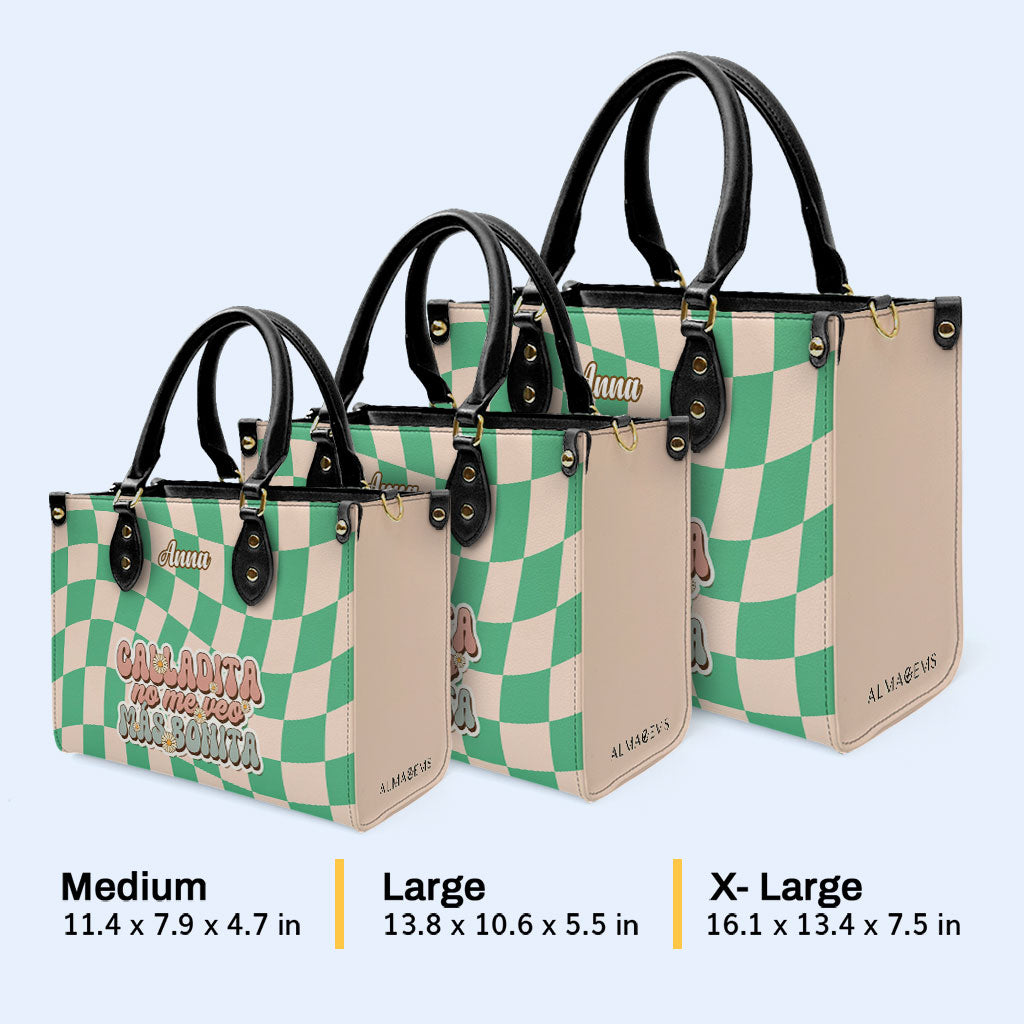 Elige tu estilo - Mujer Fuerte - Bolso de piel personalizado - HG57