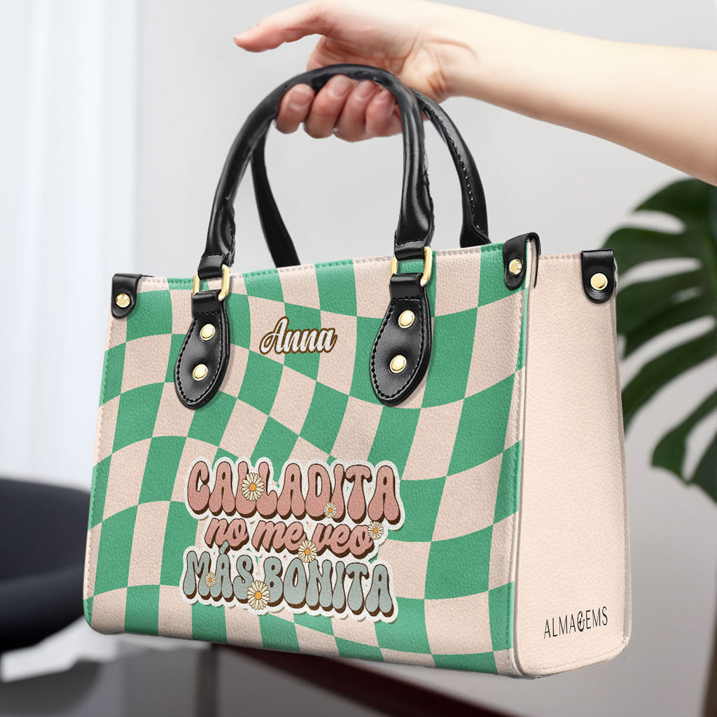 Elige tu estilo - Mujer Fuerte - Bolso de piel personalizado - HG57