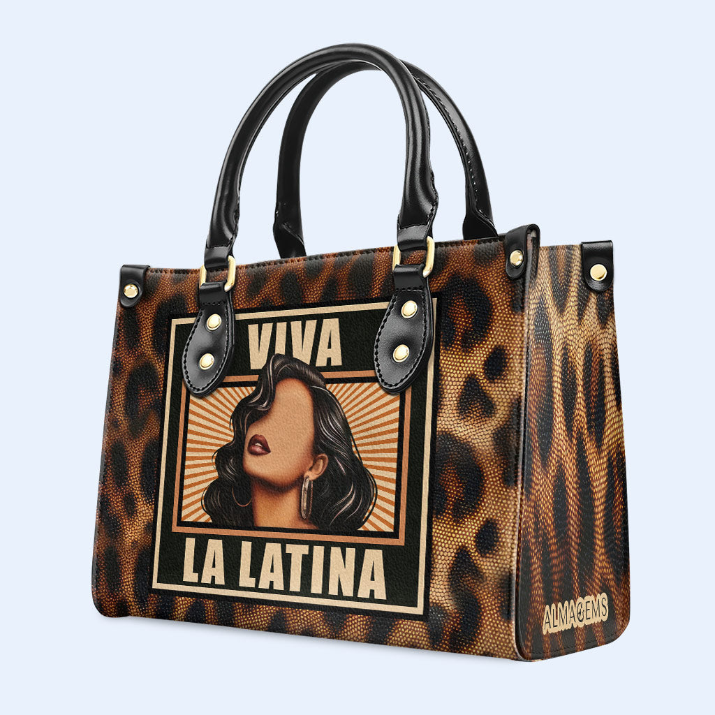 Viva La Latina - Bolso de mano de piel personalizado - HG61