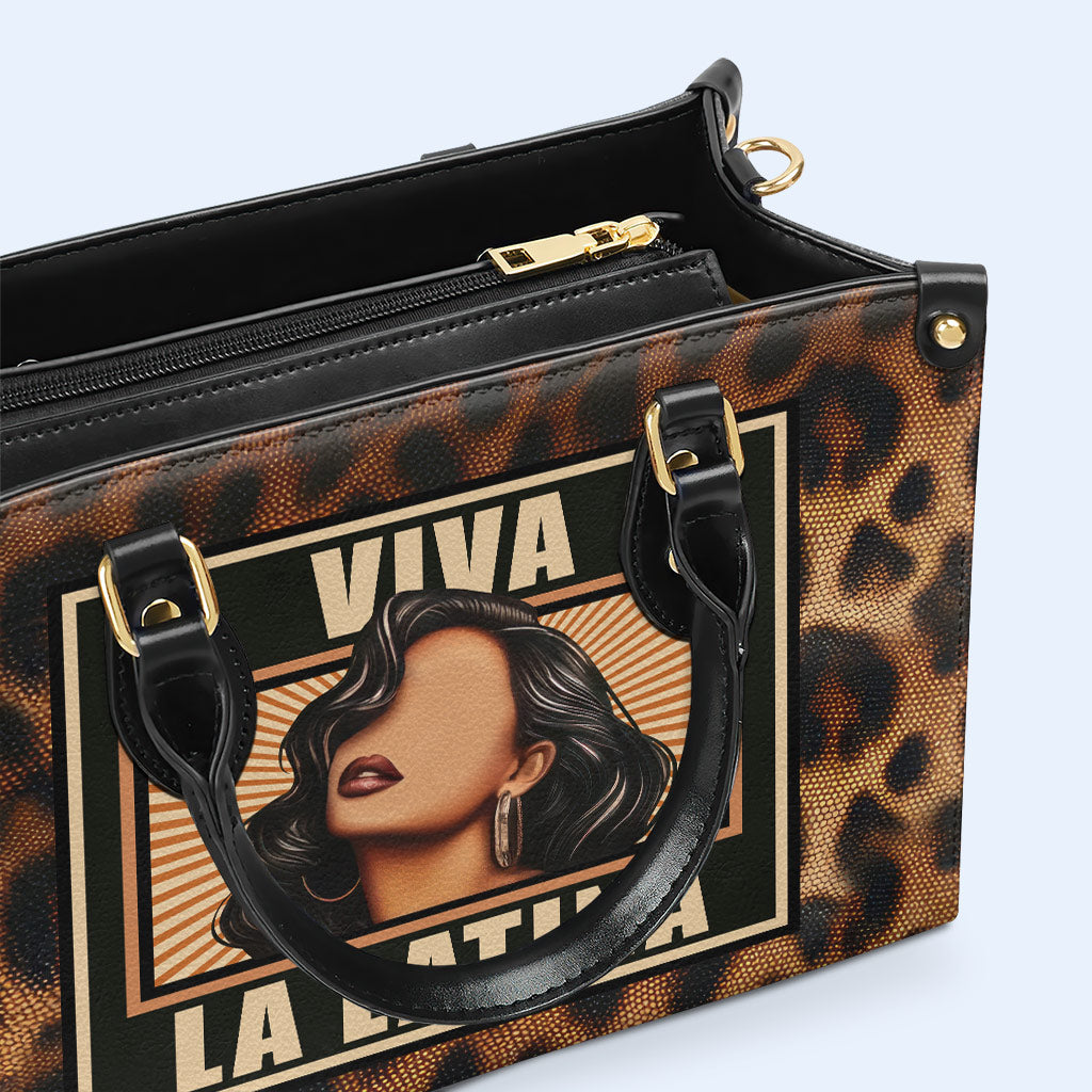 Viva La Latina - Bolso de mano de piel personalizado - HG61