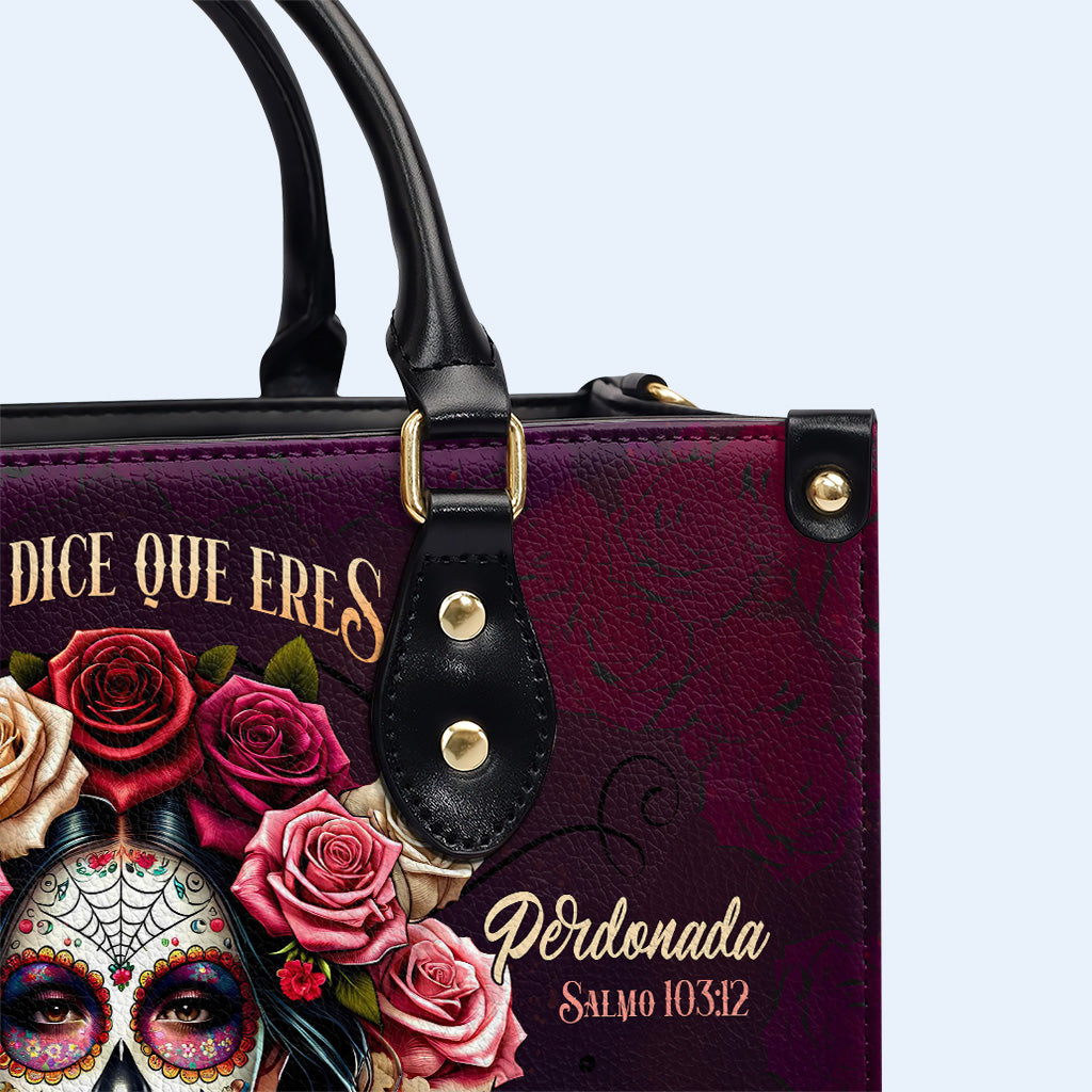 Dios Dice Que Eres - Bolso de cuero personalizado - HG63