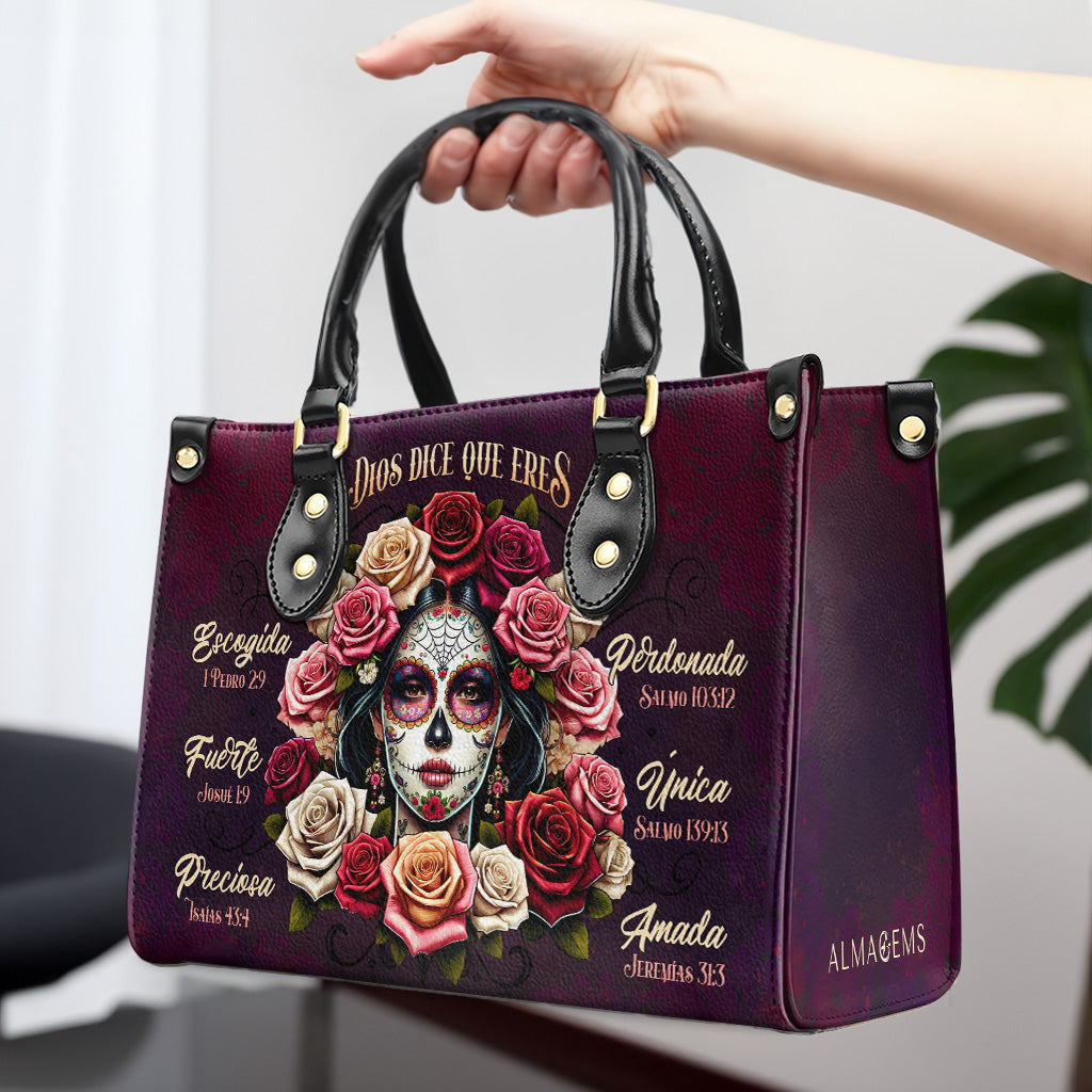 Dios Dice Que Eres - Bolso de cuero personalizado - HG63