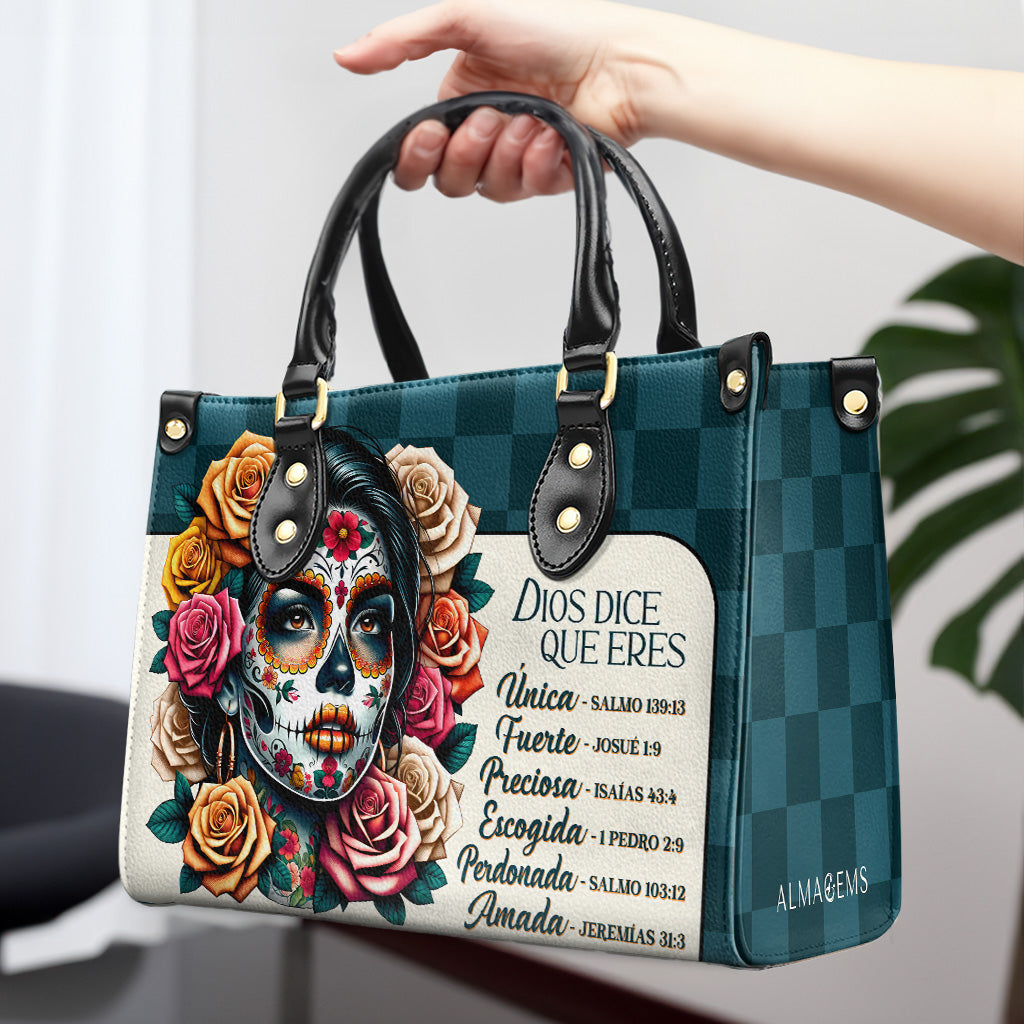 Dieu dit que tu es - Sac à main en cuir personnalisé - HG64