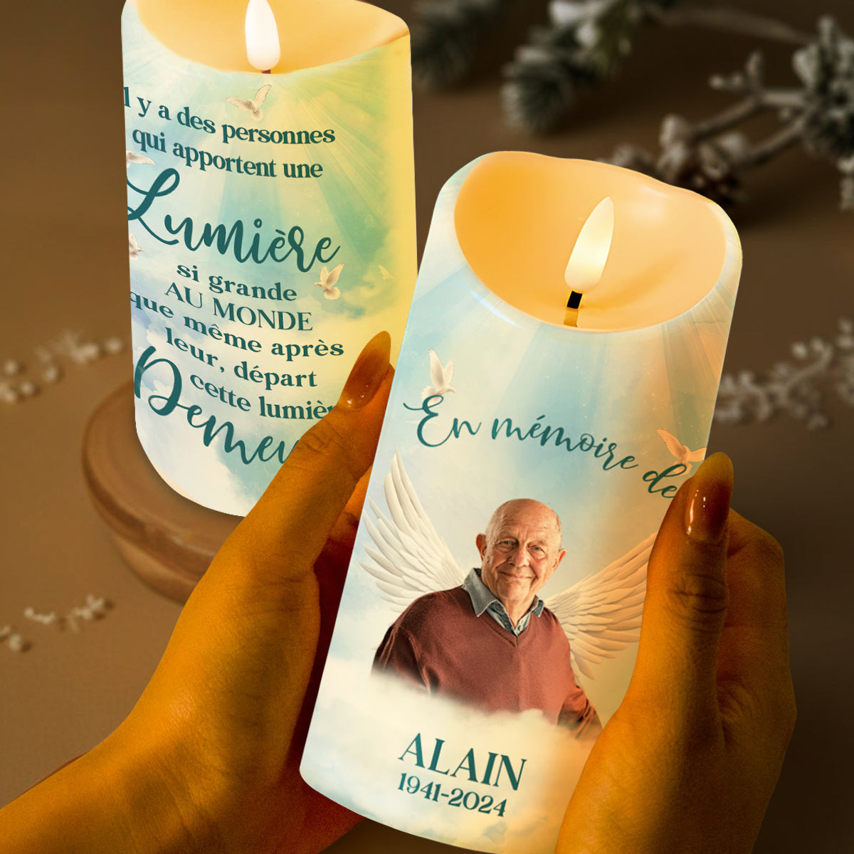Light Up The Memories Together Forever Candle