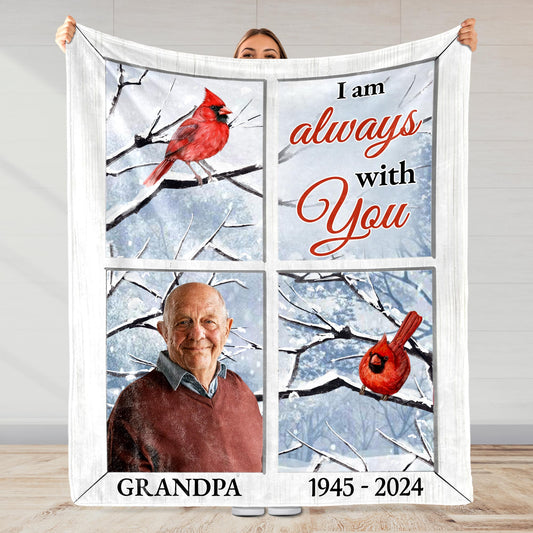 I Am Always With You Red Cardinal Design