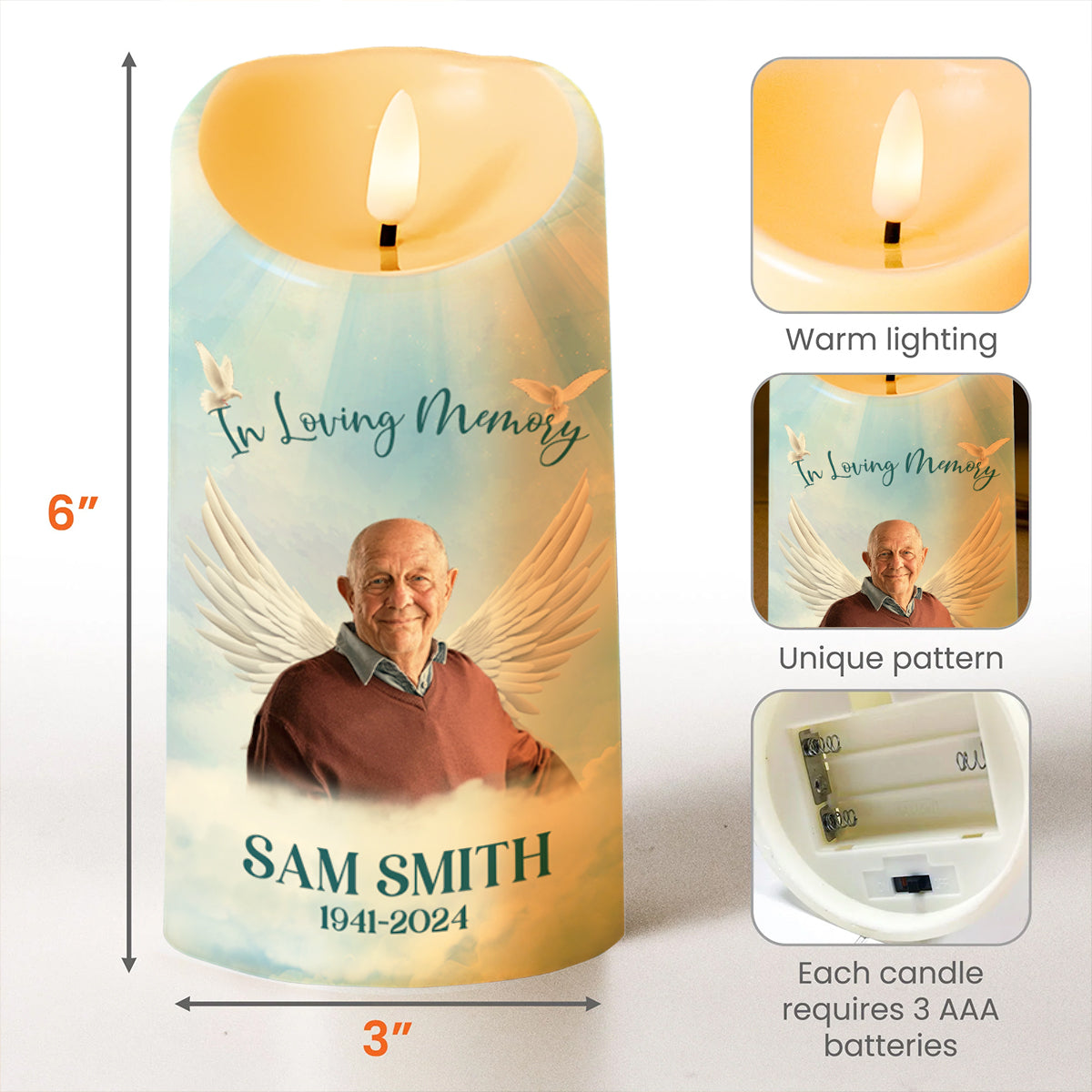 In Loving Memory, A Wife To A Husband With Wings