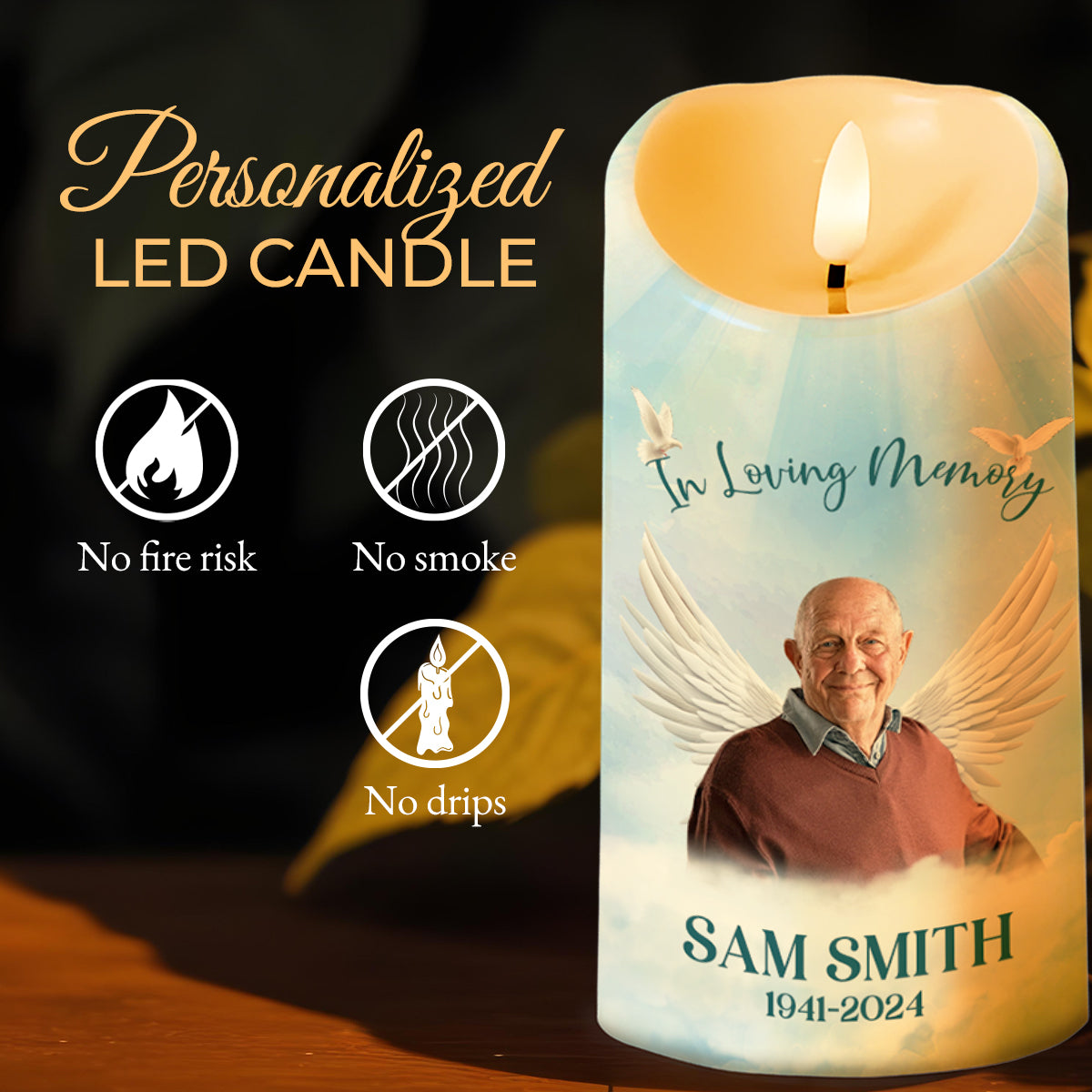 In Loving Memory, A Wife To A Husband With Wings