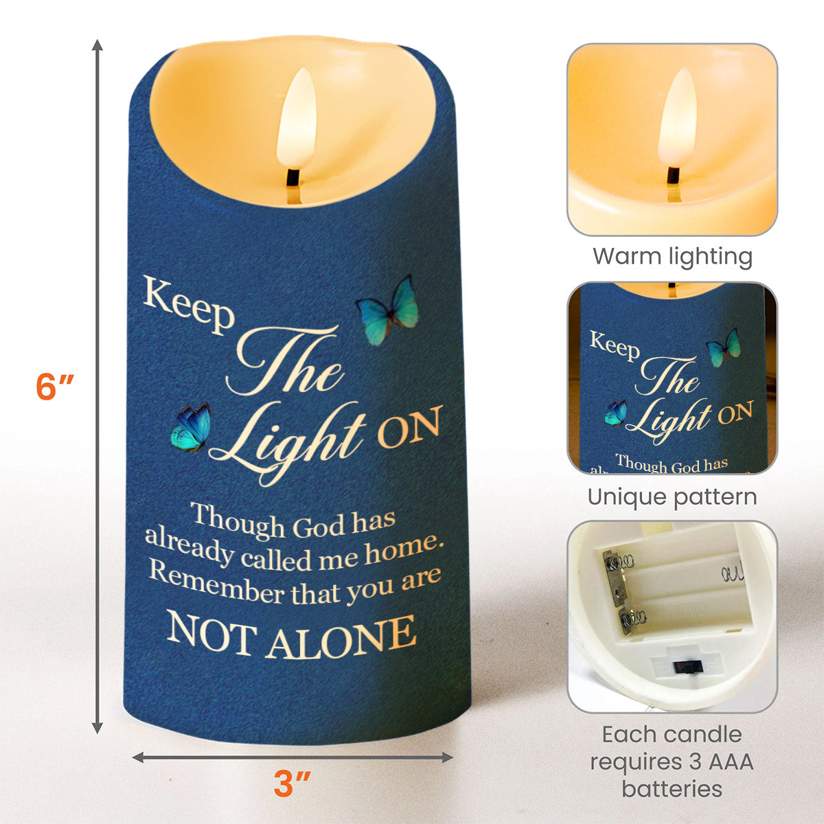Keep The Light On, Remember You Are Not Alone