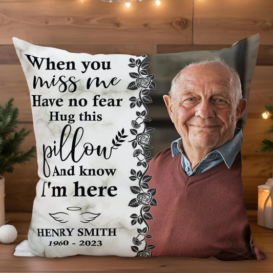 Comforting Memorial Quote With Roses And Leaves