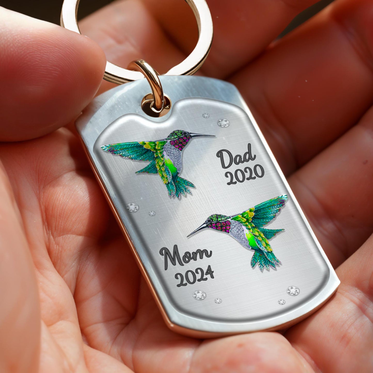 God Has You In His Arms, I Have You In My Heart With Hummingbird Design
