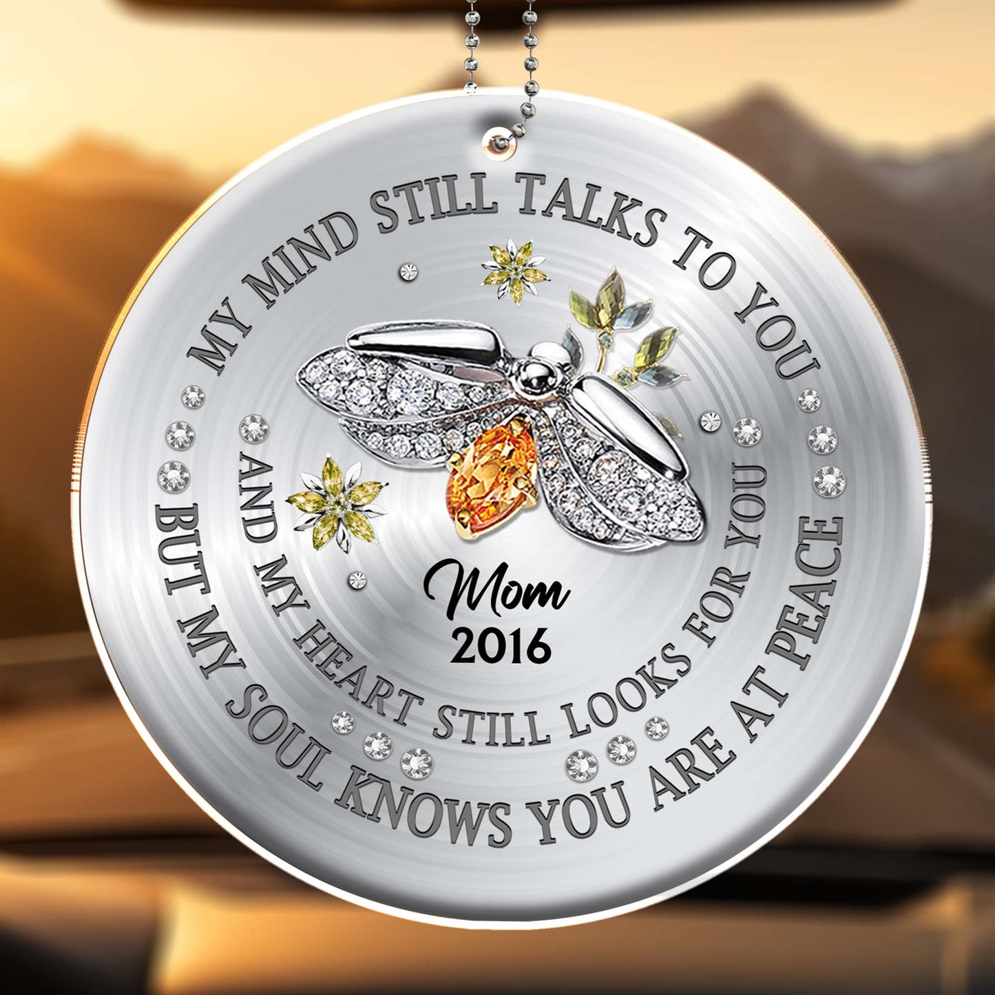 My Mind Still Talks To You Dragonfly Jewel Design