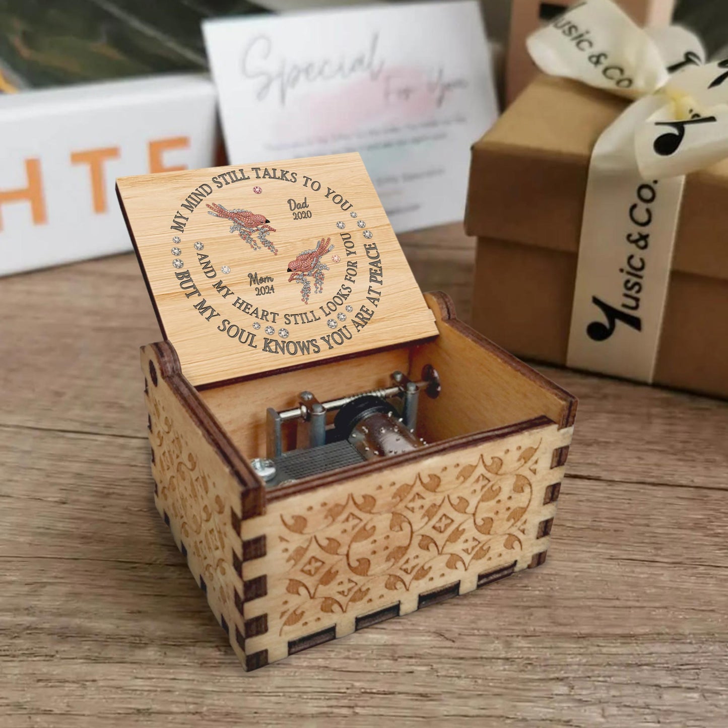 My Mind Still Talks To You, Jewel Birds Music Box