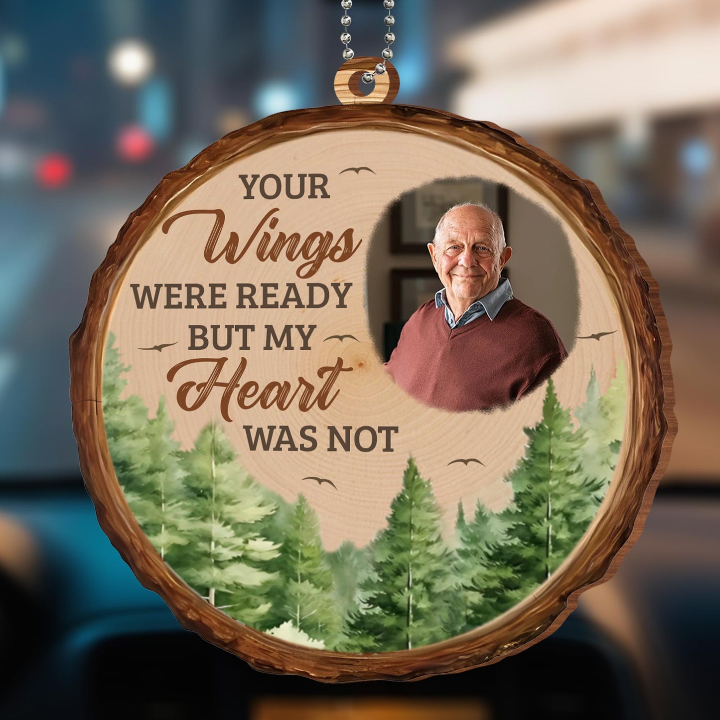 Your Wings Were Ready But My Heart Was Not Memorial Ornament