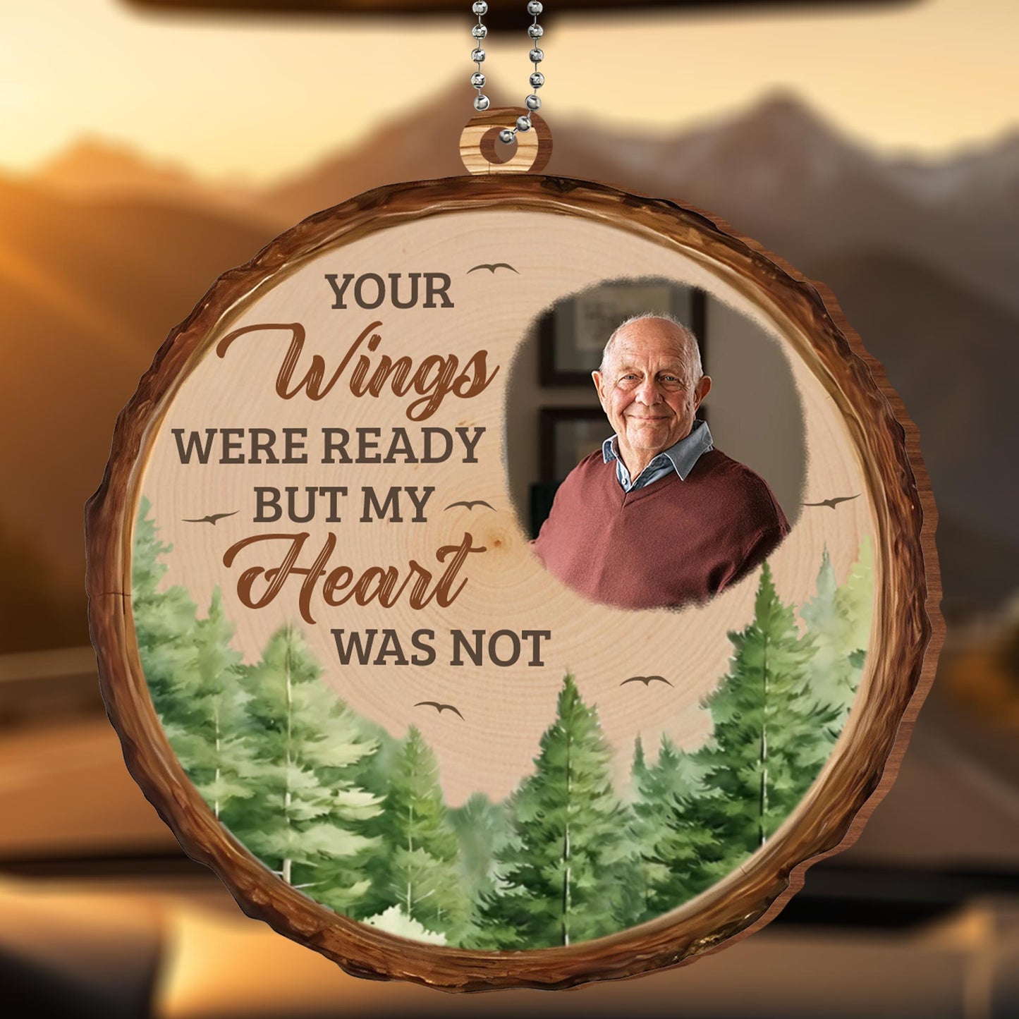 Your Wings Were Ready But My Heart Was Not Memorial Ornament