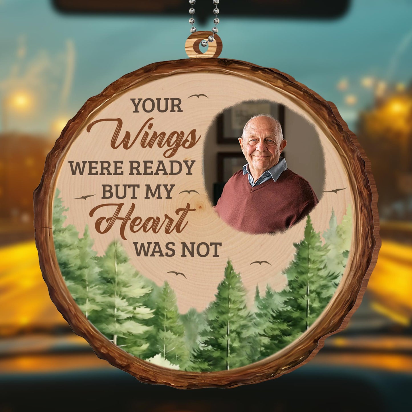 Your Wings Were Ready But My Heart Was Not Memorial Ornament