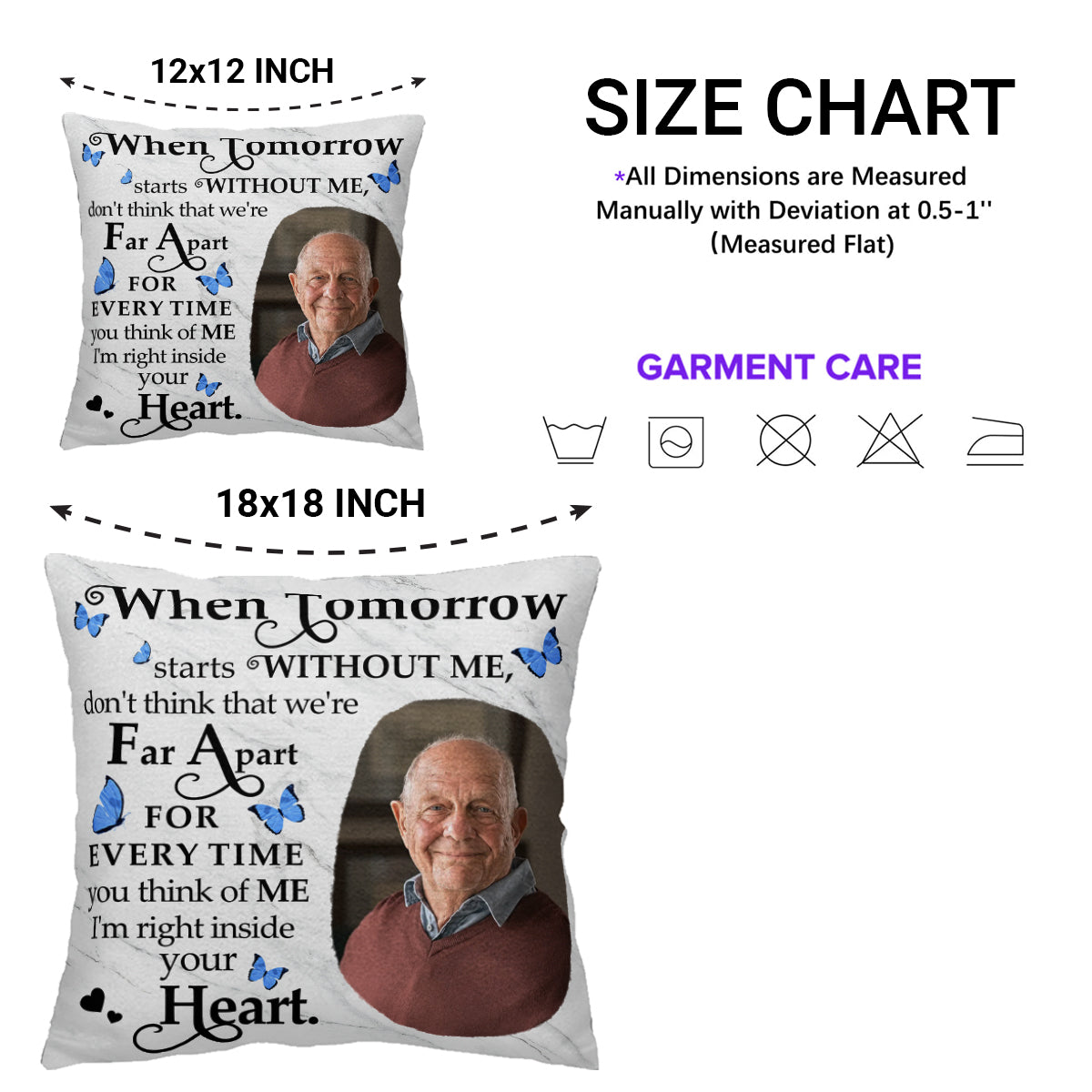 When Tomorrow Starts Without Me, Inside Your Heart Pillow