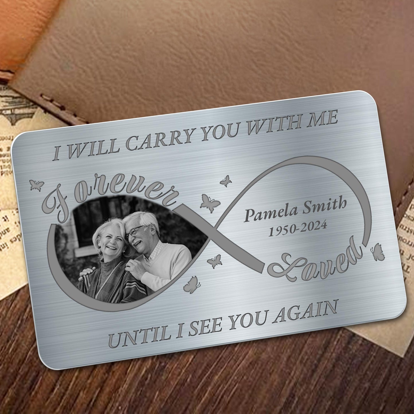 Carry You Forever, Infinity Symbol And Butterflies