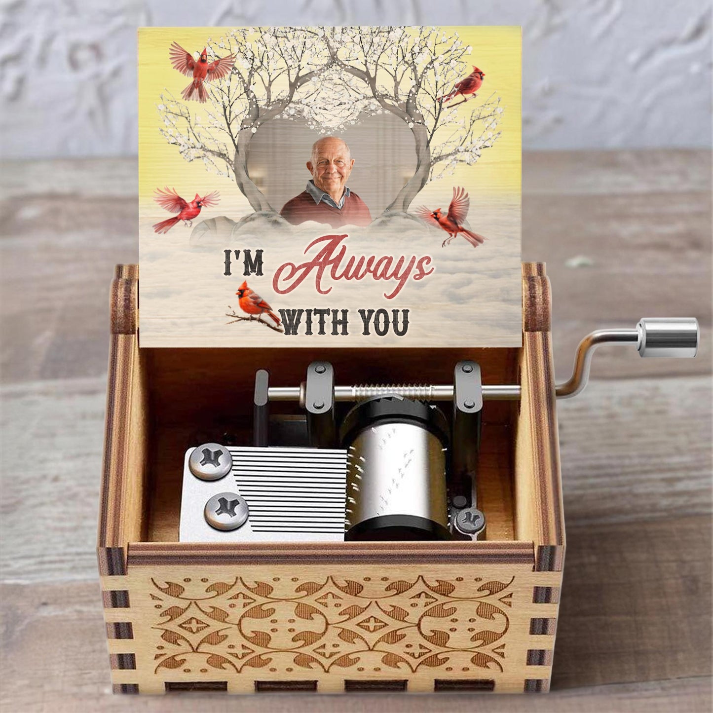 I'm Always With You, Birds and Tree Design