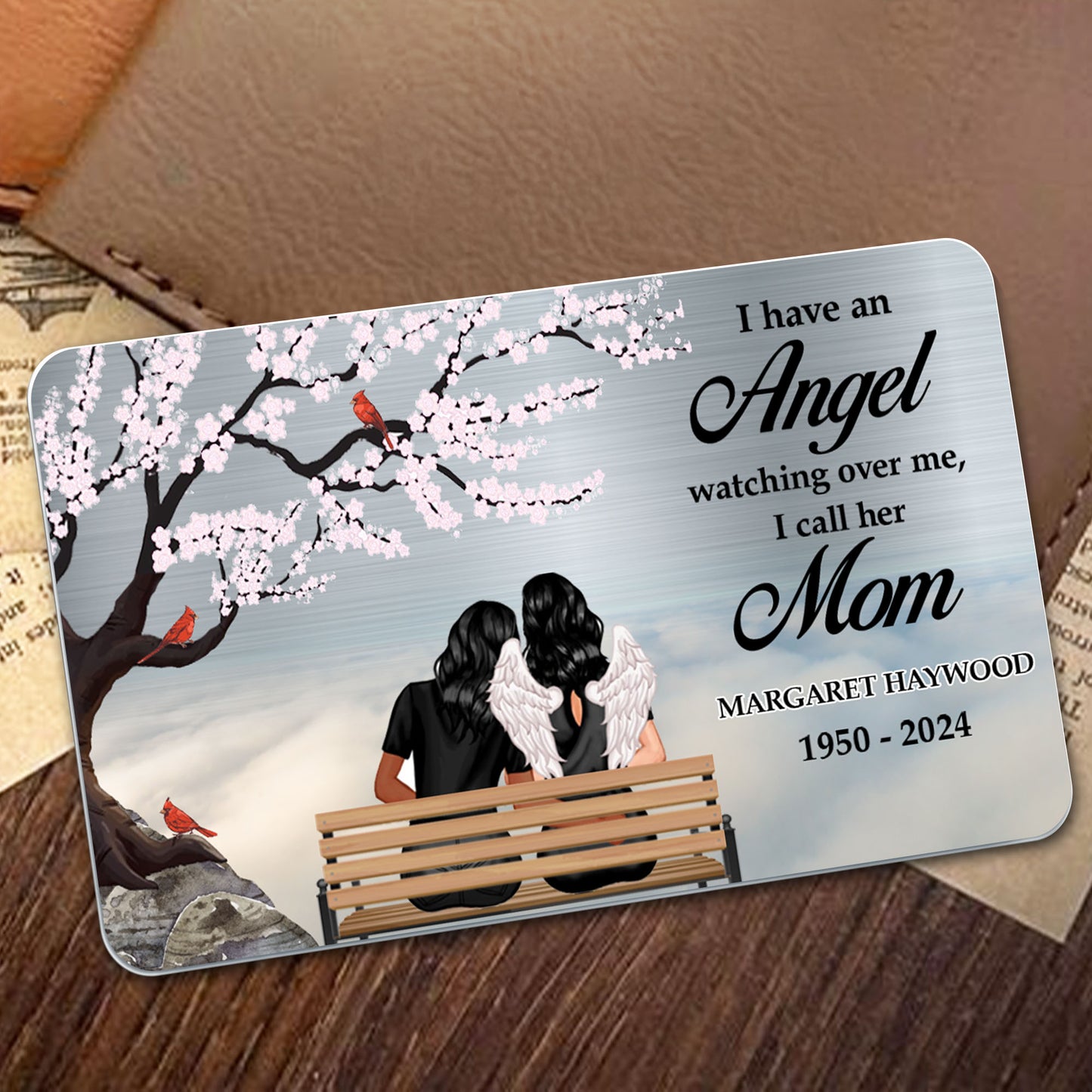 I Have An Angel Watching Over Me, I Call Her Mom, Cherry Blossoms And Angels