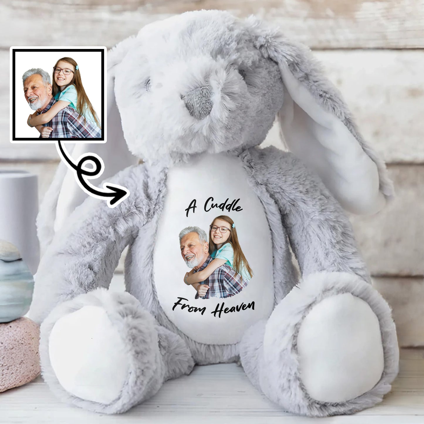 A Cuddle From Heaven, Stuffed Bunny