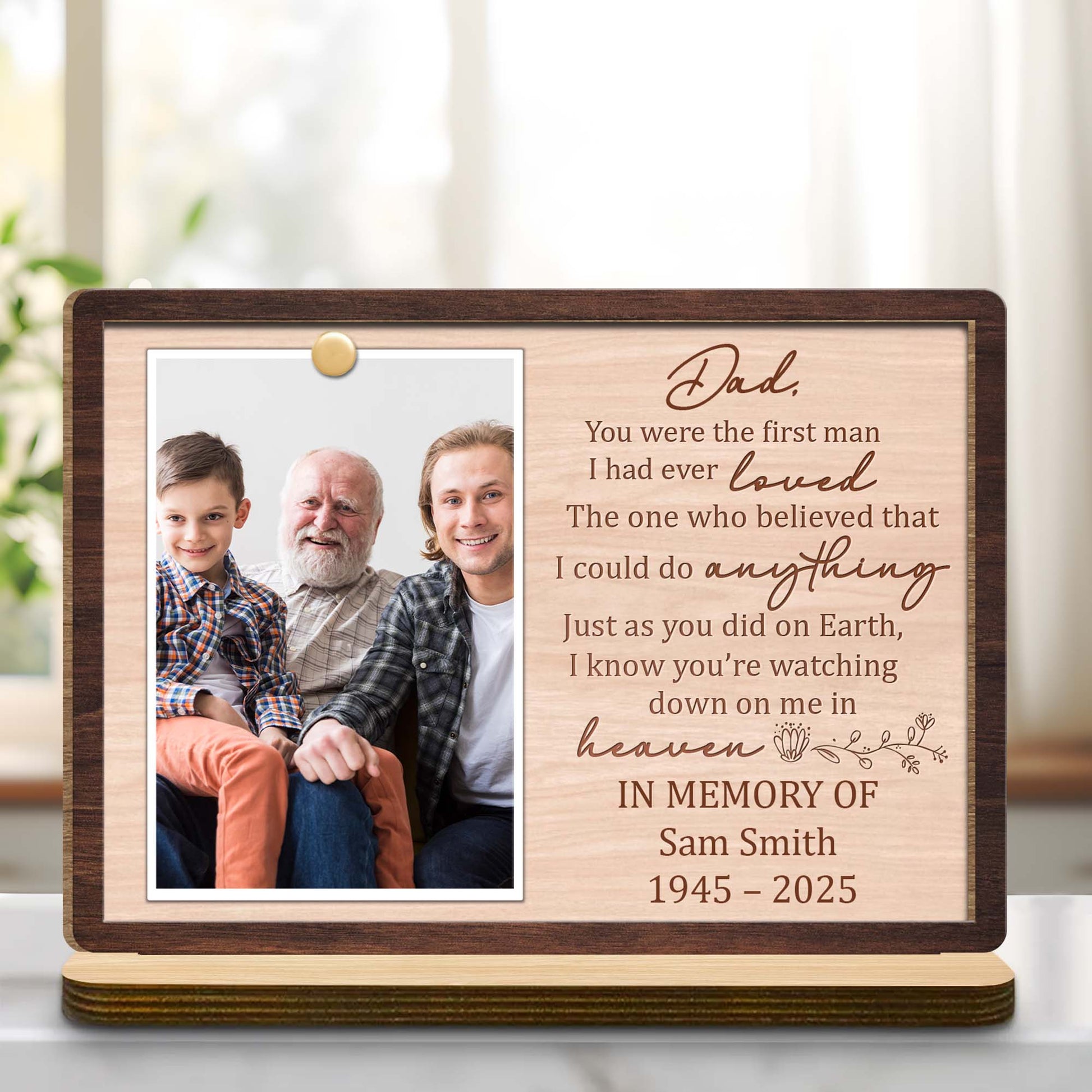 Dad, You Were The First Man I Had Ever loved, Floral Design