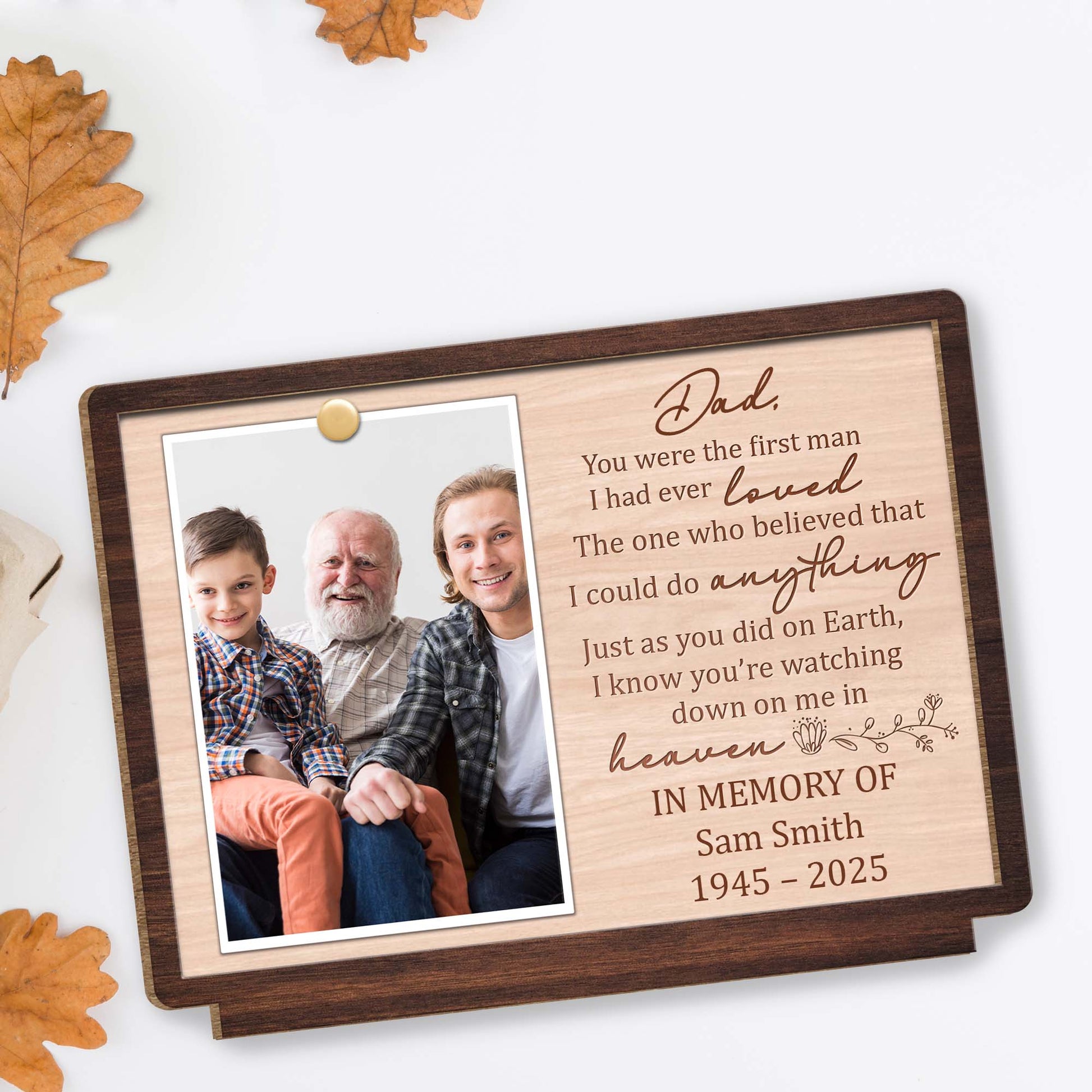 Dad, You Were The First Man I Had Ever loved, Floral Design