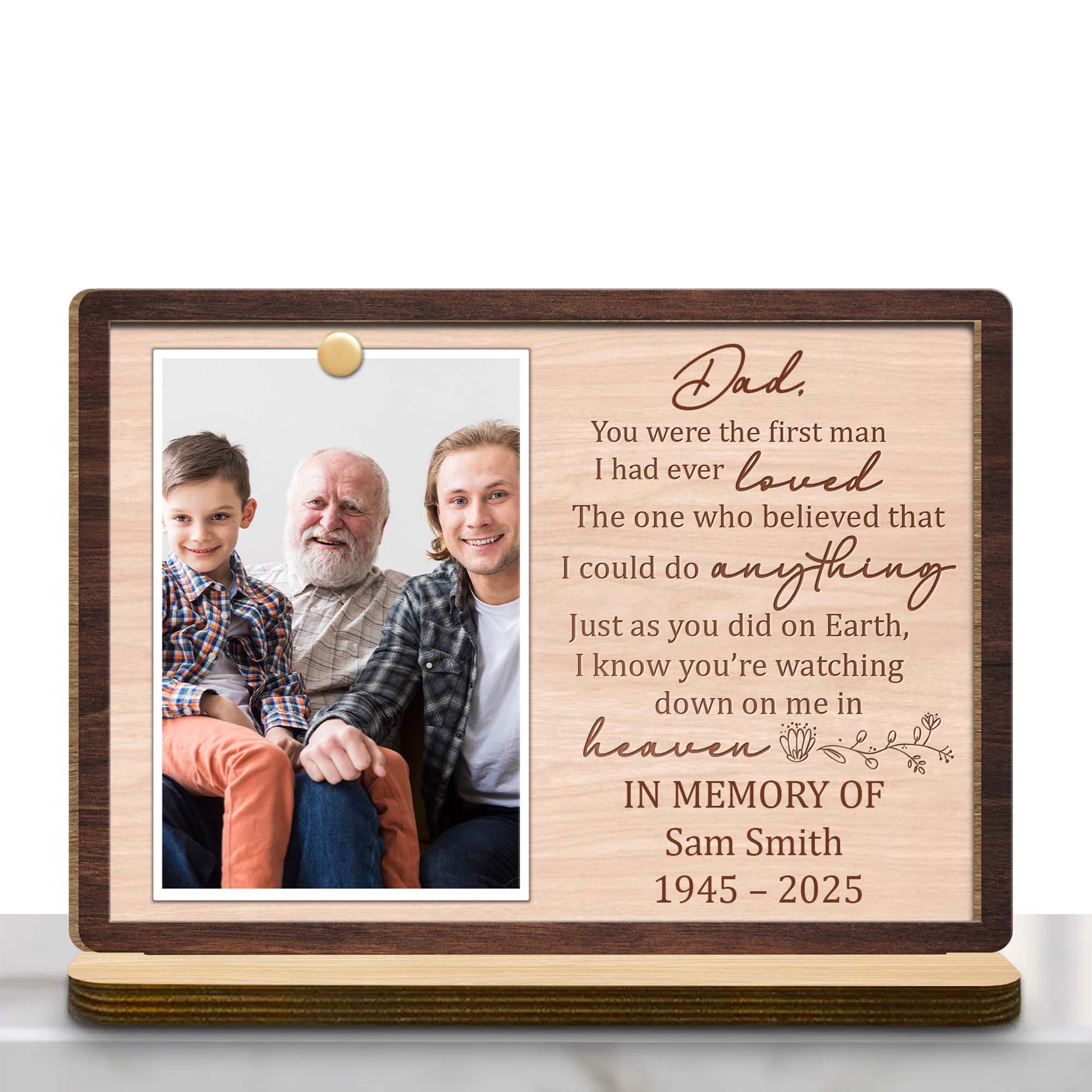 Dad, You Were The First Man I Had Ever loved, Floral Design