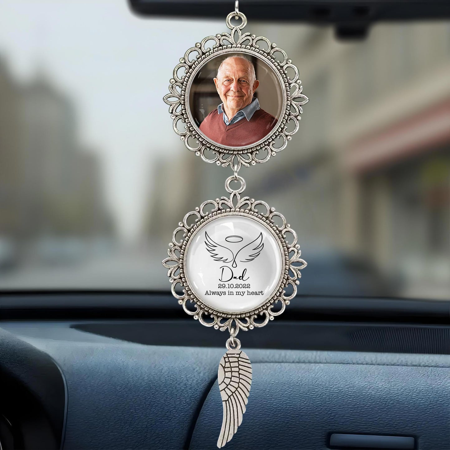 Always In My Heart, Angel Wing and Pendant Charm