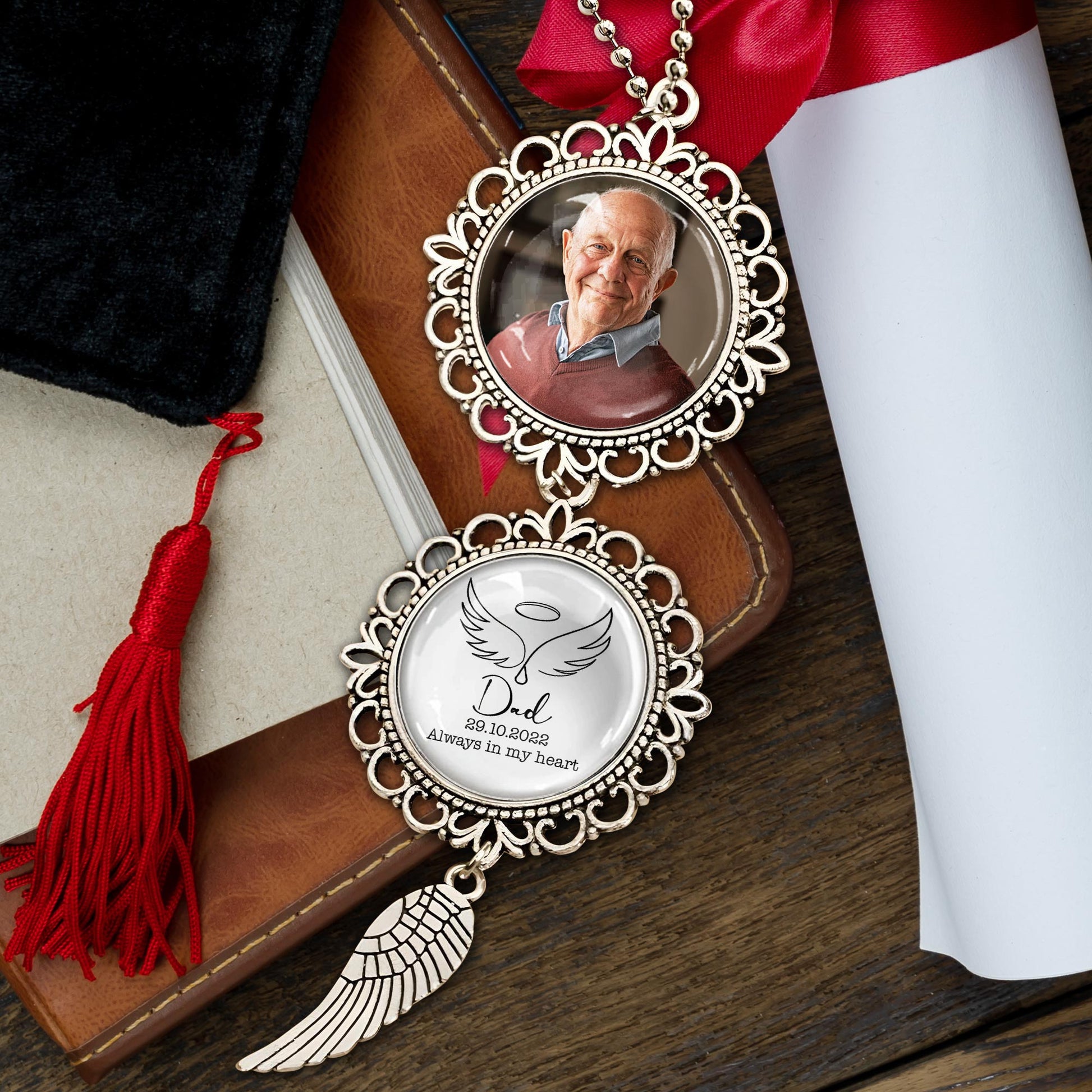 Always In My Heart, Angel Wing and Pendant Charm