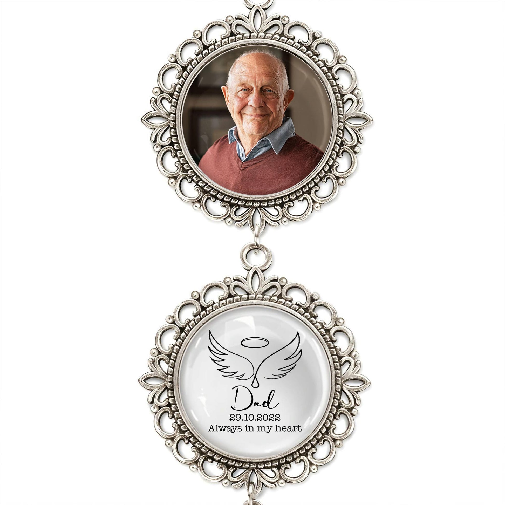 Always In My Heart, Angel Wing and Pendant Charm