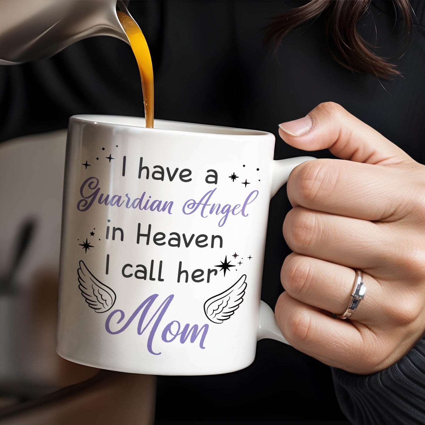 Guardian Angel In Heaven Called Mom