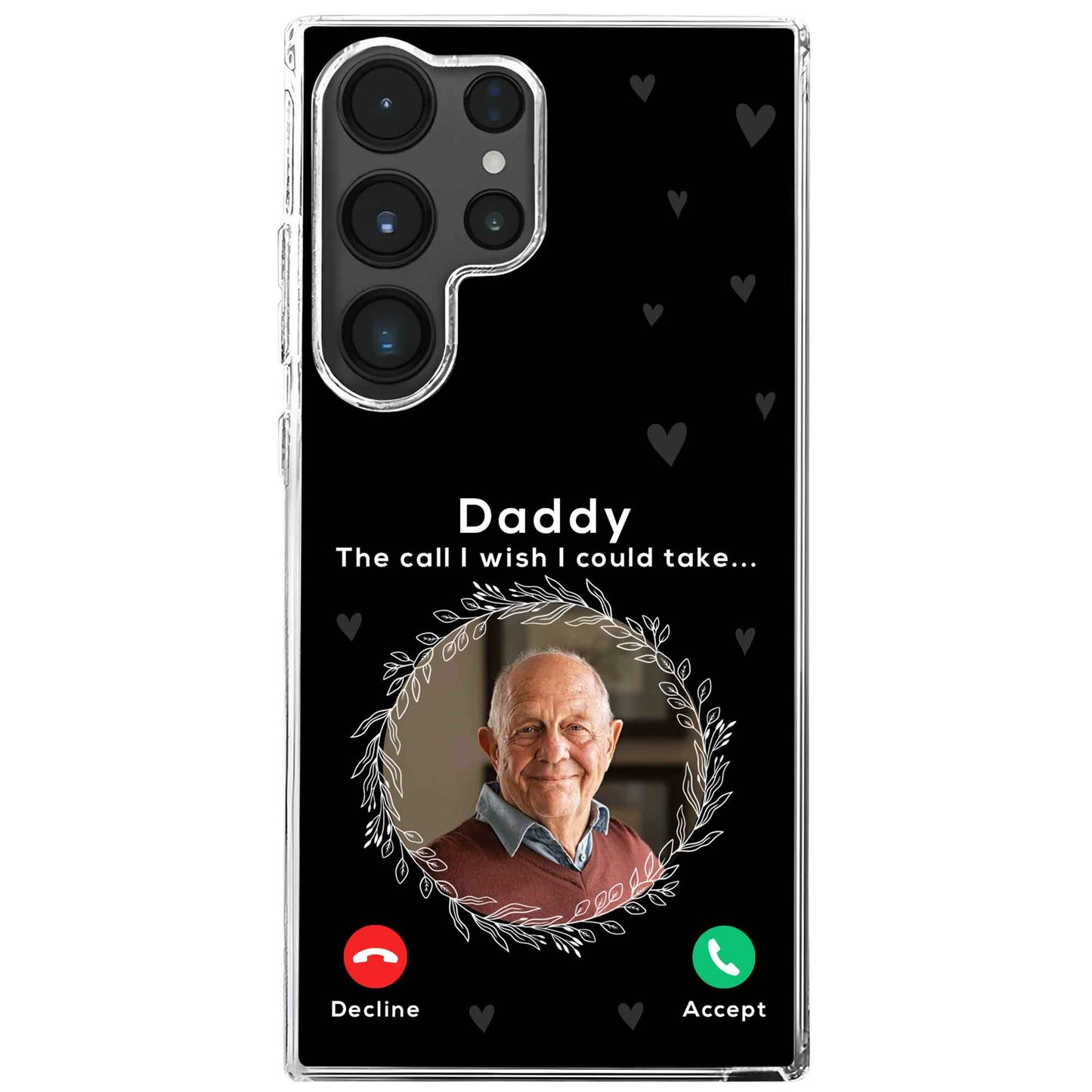 The Call I Wish I Could Take, Heart Symbols, Wreath Design