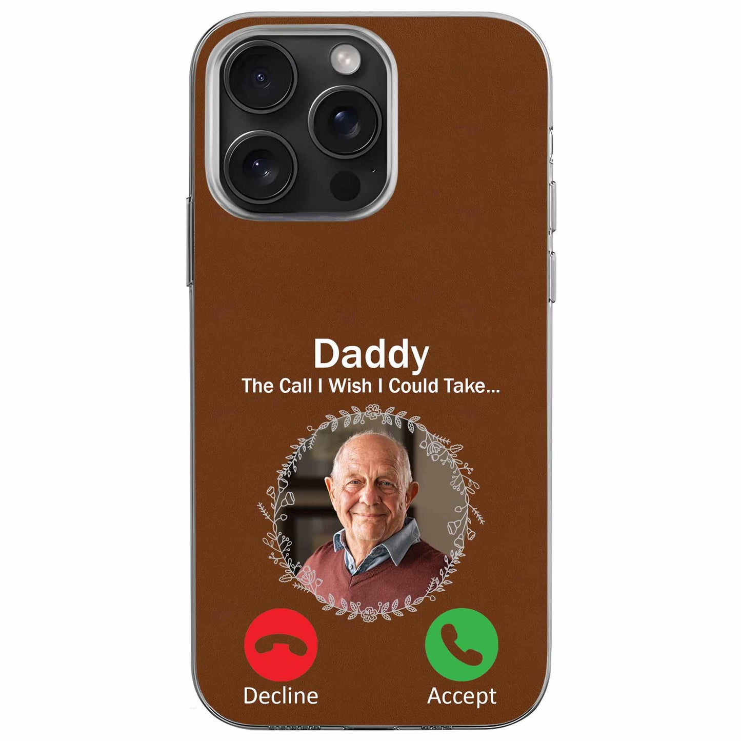 Daddy, The Call I Wish I Could Take, Phone Interface Design